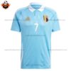 Belgium Away Men Replica Football Shirt 2024 DE BRUYNE 7 Printed - Front View