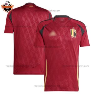Belgium Home Replica Football Shirt 2024 - Over View
