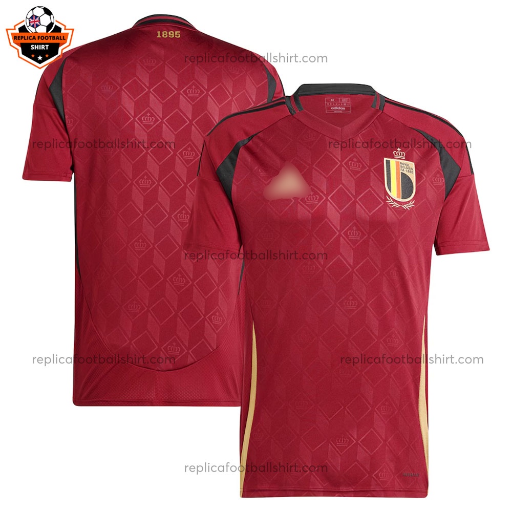 Belgium Home Replica Football Shirt 2024 - Over View