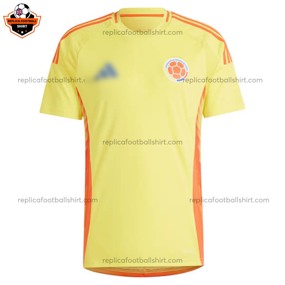 Colombia Home Men Replica Football Shirt 2024 - Front View