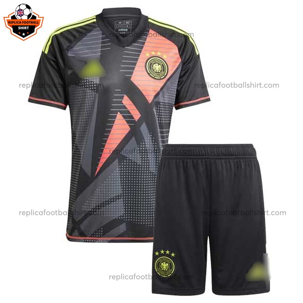 Germany Goalkeeper Adult Replica Football Kit 2024 - Front View