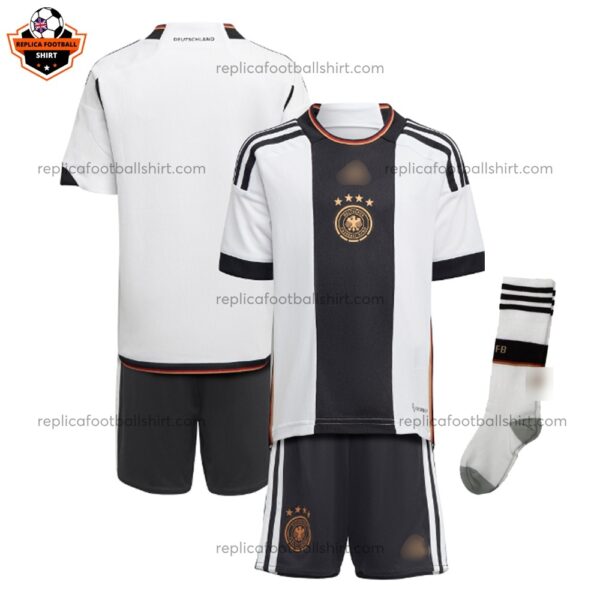 Germany Home Kid Replica Football Kit 2022 - Over View