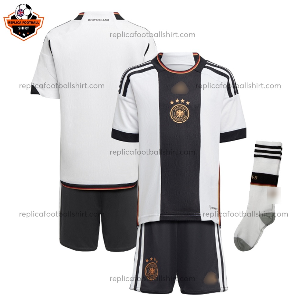 Germany Home Kid Replica Football Kit 2022 - Over View