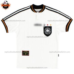 Retro Germany Home Men Replica Football Shirt 1996 - front view
