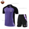 Germany Purple Training Kid Replica Football Kit 2024/25 - Front View