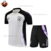Germany White Training Kid Replica Football Kit 2024/25 - Front View