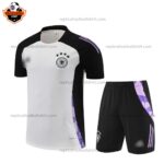 Germany White Training Kid Replica Football Kit 2024