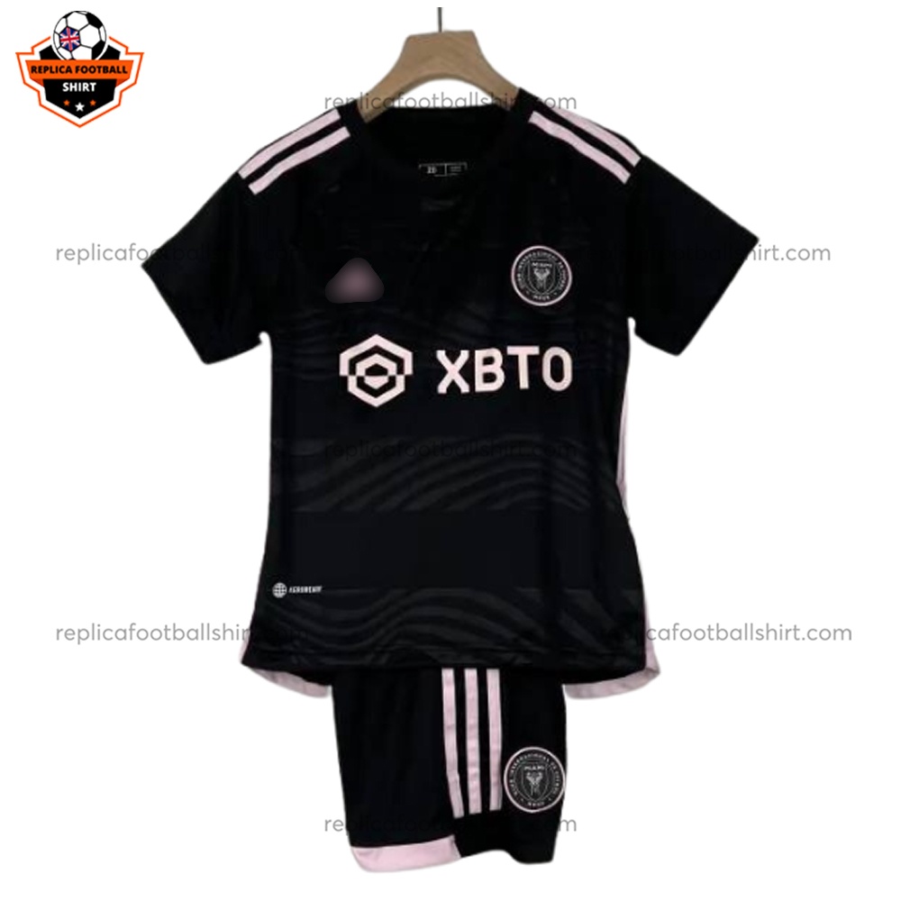 Inter Miami Away Kid Replica Football Kit 2023/24 - Front View