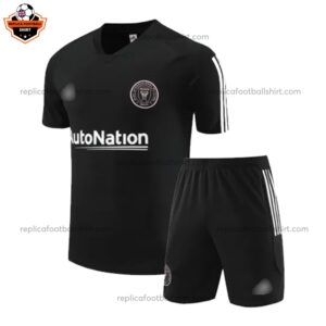 Inter Miami Black Training Kid Replica Football Kit 2023/24 - Front View