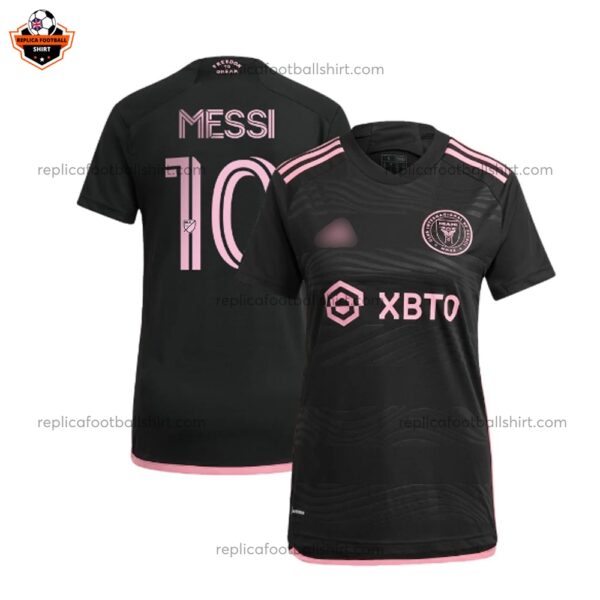 Inter Miami Away Women Replica Football Shirt 2023/24 MESSI 10 - Over View