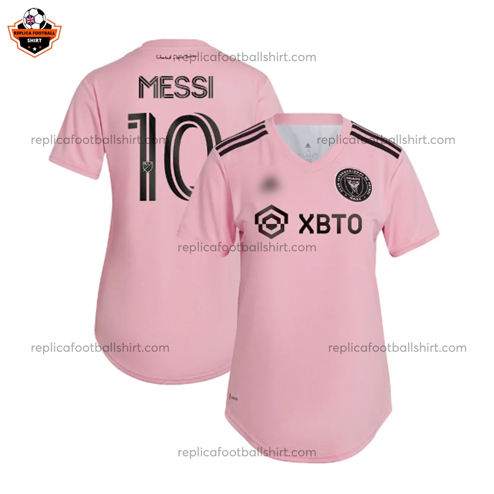 Inter Miami Home Women Replica Football Shirt 2023/24 MESSI 10 - Over View