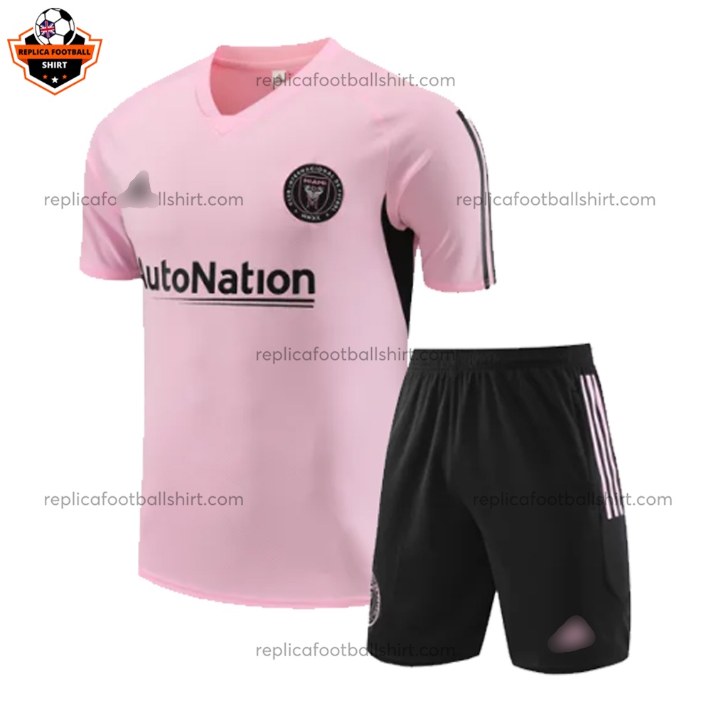 Inter Miami Pink Training Kid Replica Football Kit 2023/24 - Front View
