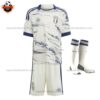 Italy Away Kids World Cup Replica Football Kit 2023 - Front View