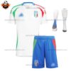 Italy Away Adult Replica Football Kit 2024 - Front View