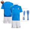 Italy Home Kid Replica Football Kit 2024/25 - Over View