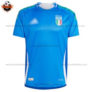 Italy Home Men Replica Football Shirt 2024 - Front View