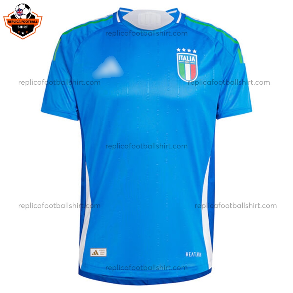 Italy Home Men Replica Football Shirt 2024 - Front View