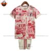 Japan Special Edition Kid Replica Football Kit 2023/24 - front view