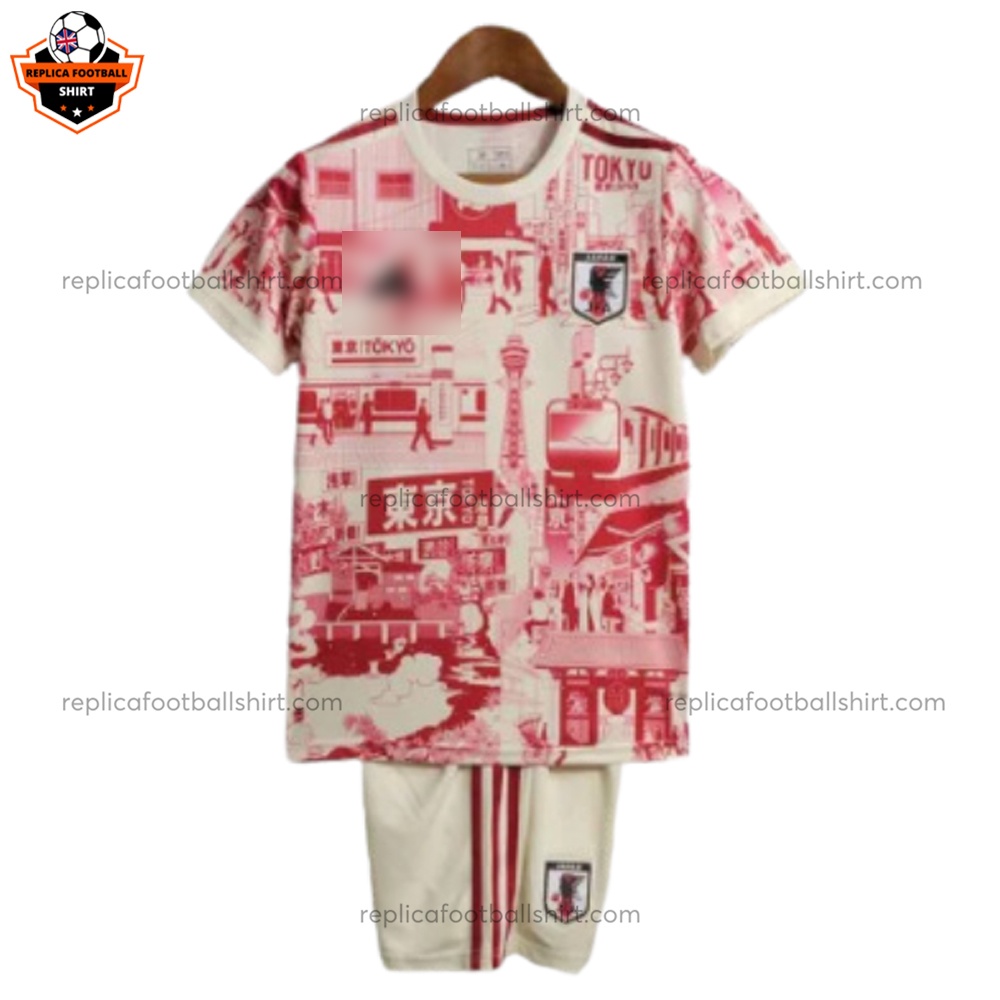 Japan Special Edition Kid Replica Football Kit 2023/24 - front view