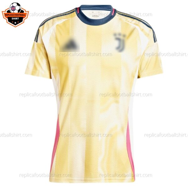 Juventus Away Men Replica Football Shirt 2024/25 - Front View