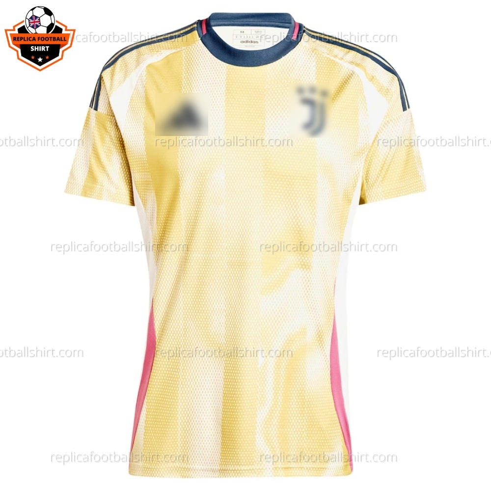 Juventus Away Men Replica Football Shirt 2024/25 - Front View