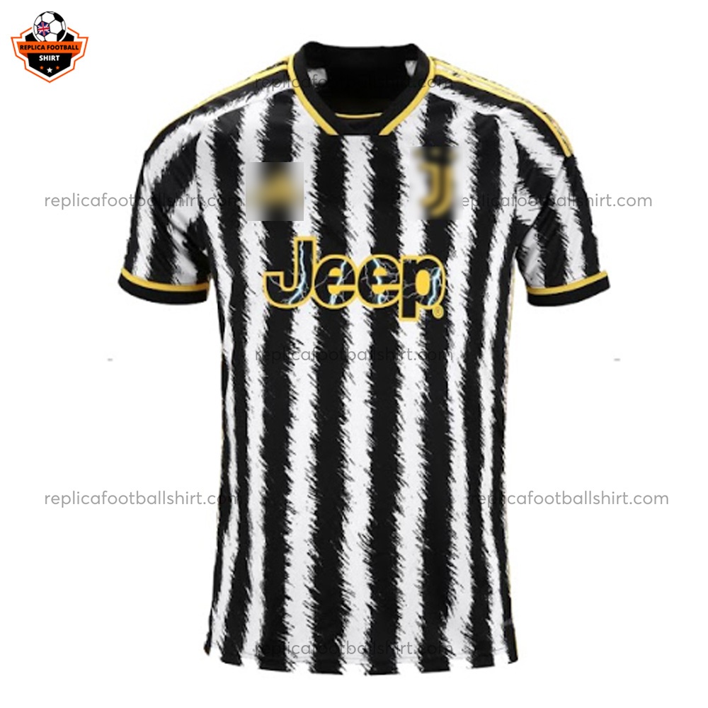 Juventus Home Men Replica Football Shirt 2023/24 - Front View