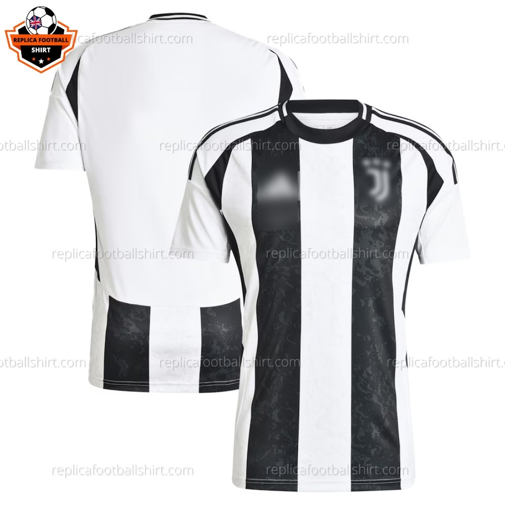 Juventus Home Men Replica Football Shirt 2024/25 - Over View