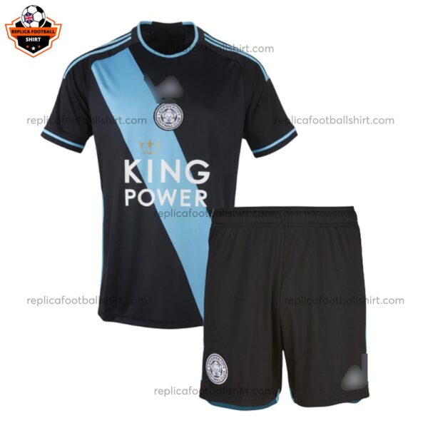 Leicester City Away Adult Replica Football Kit 2023/24 - Front View