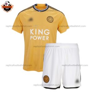 Leicester City Third Adult Replica Football Kit 2023/24 - Front View