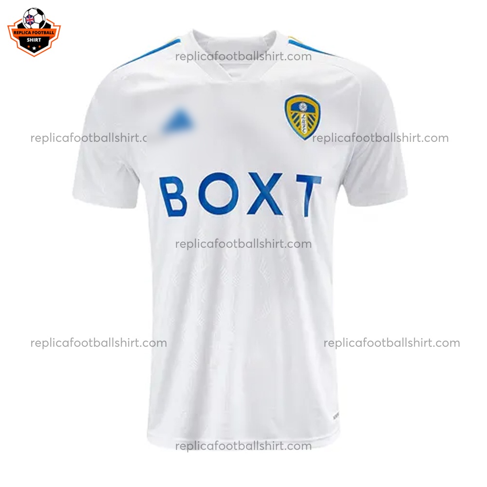 Leeds United Home Men Replica Football Shirt 2023/24 - Front View