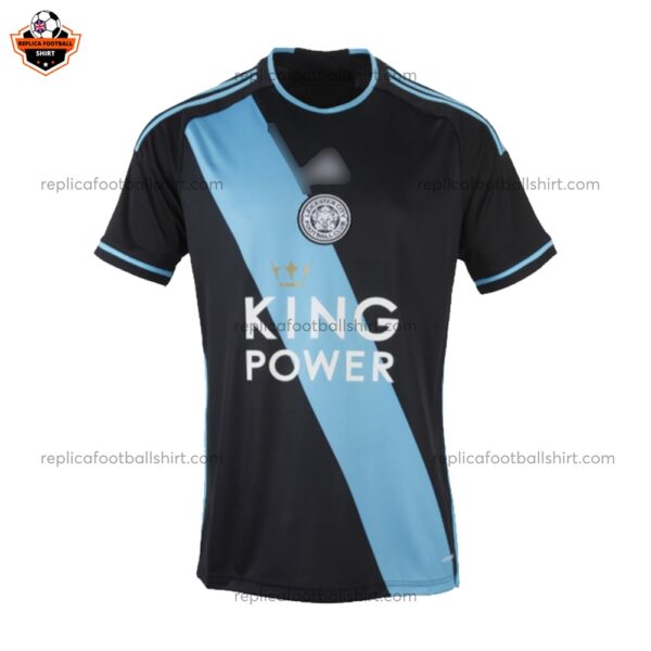 Leicester City Away Men Replica Football Shirt 2023/24 - Front View
