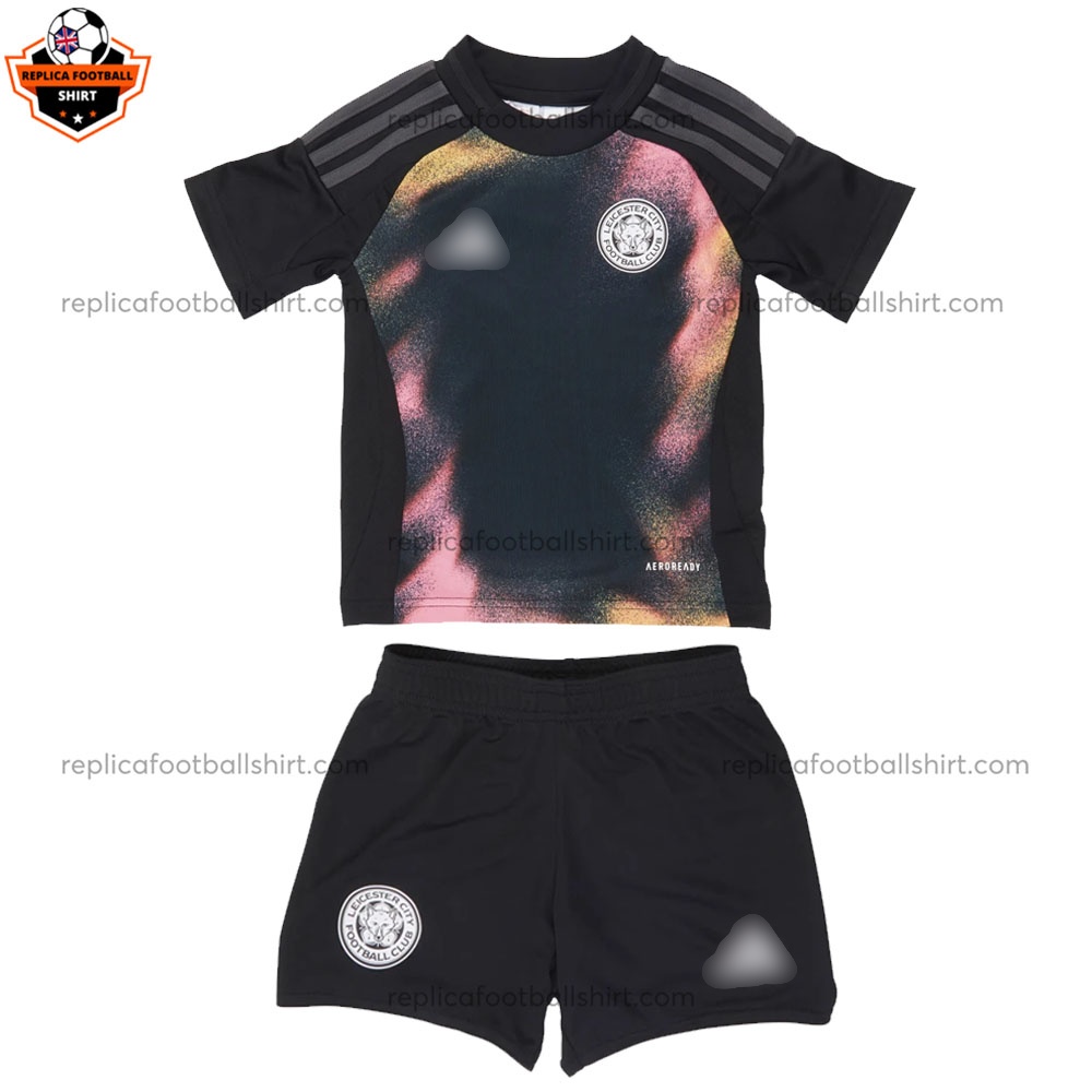 Leicester City Away Kid Replica Football Kit 2024/25 - Front View