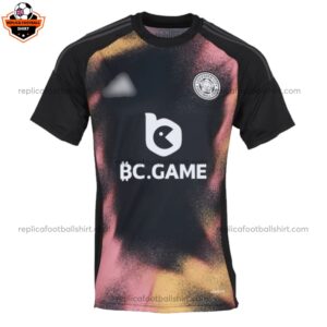 Leicester City Away Men Replica Football Shirt 2024/25 - Front View