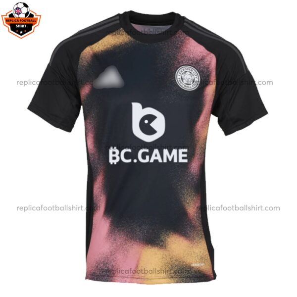 Leicester City Away Men Replica Football Shirt 2024/25 - Front View