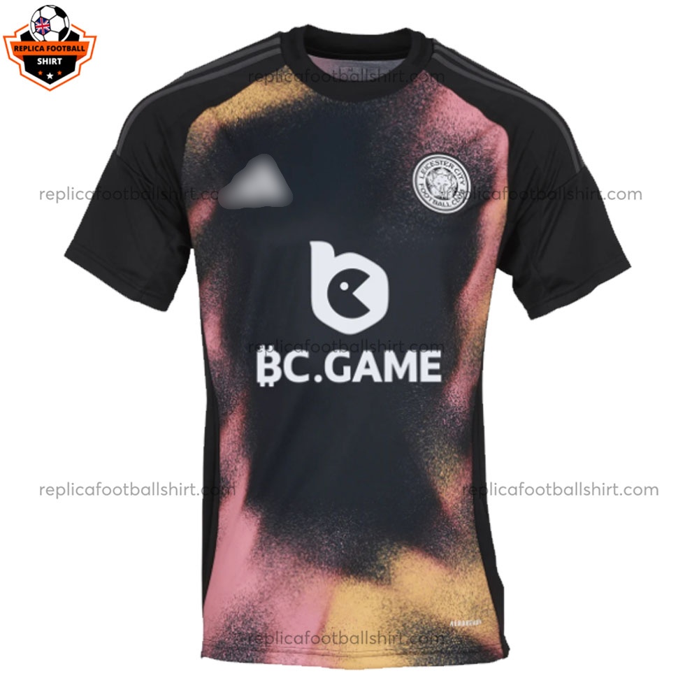 Leicester City Away Men Replica Football Shirt 2024/25 - Front View