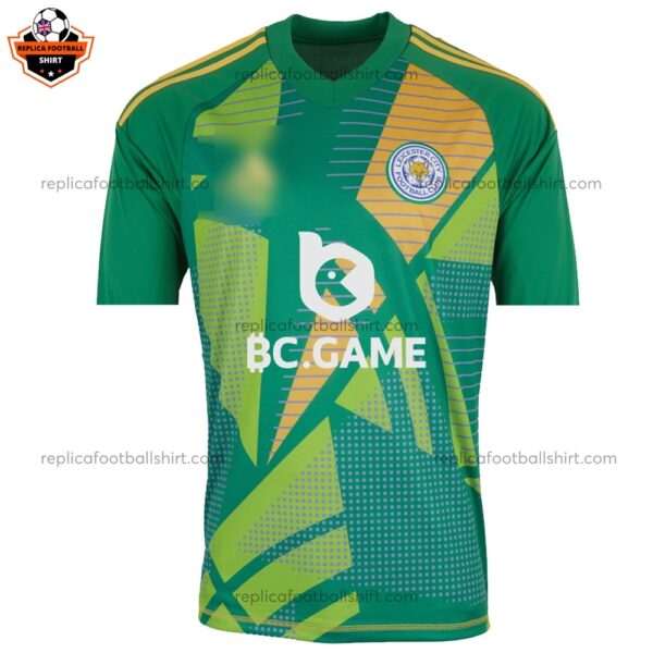 Leicester City Goalkeeper Men Replica Football Shirt 2024/25 - Front View