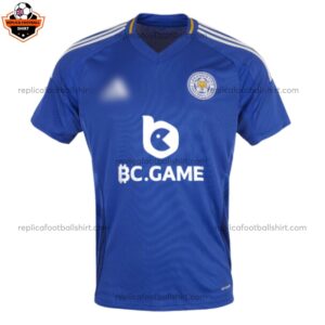 Leicester City Home Men Replica Football Shirt 2024/25 - Front View