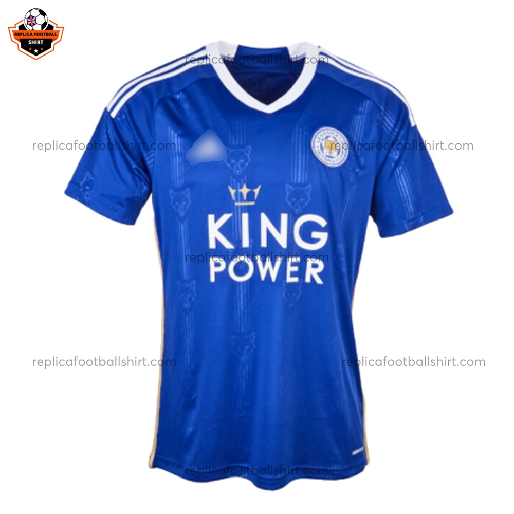 Leicester City Home Men Replica Football Shirt 2023/24 - Front View