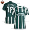 Manchester United Away Men Replica Football Shirt 2023/24 CASEMIRO 18 Printed - Over View