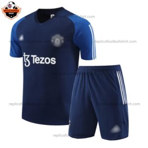 Manchester United Training Kid Replica Football Kit 2023/24 - Front View