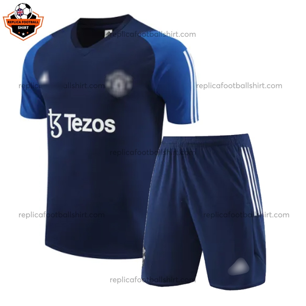 Manchester United Training Kid Replica Football Kit 2023/24 - Front View