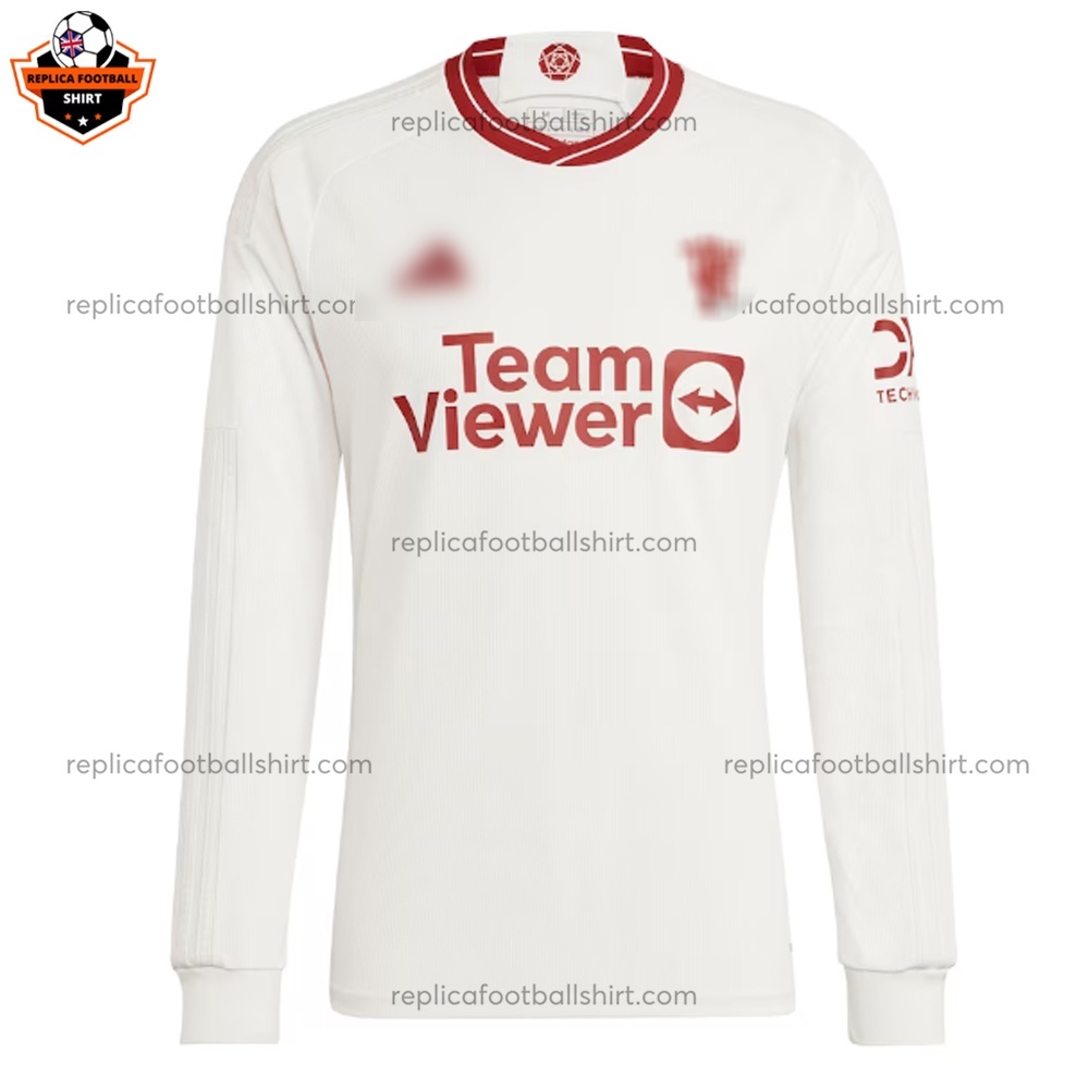 Manchester United Third Men Replica Football Shirt 2023/24 Long Sleeve - Front View