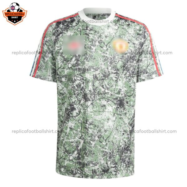 Manchester United Stone Roses Men Replica Football Shirt - Front View