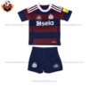 Newcastle Away Kid Replica Football Kit 2024/25 - Fan Version - Front View