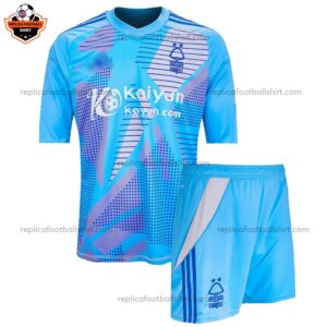 Nottingham Forest Goalkeeper Kid Replica Football Kit 2024/25 - Front View