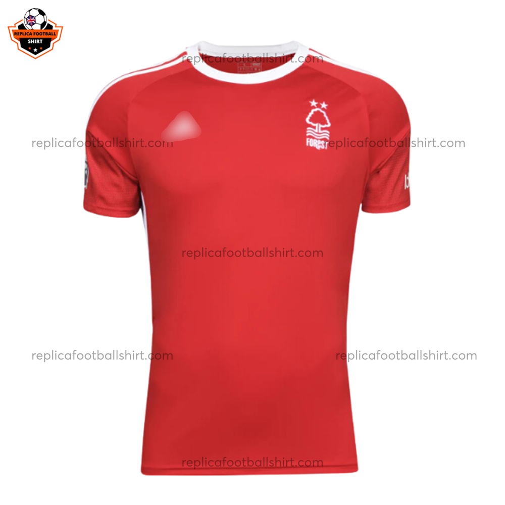 Nottingham Forest Home Men Replica Football Shirt 2023/24 - Front View