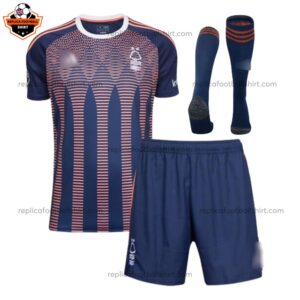 Nottingham Forest Third Kid Replica Football Kit 2023/24 - Front View
