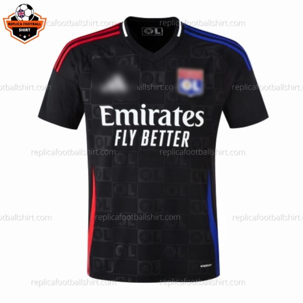 Olympique Lyonnais Away Men Replica Football Shirt 2024/25 - Details (2)
