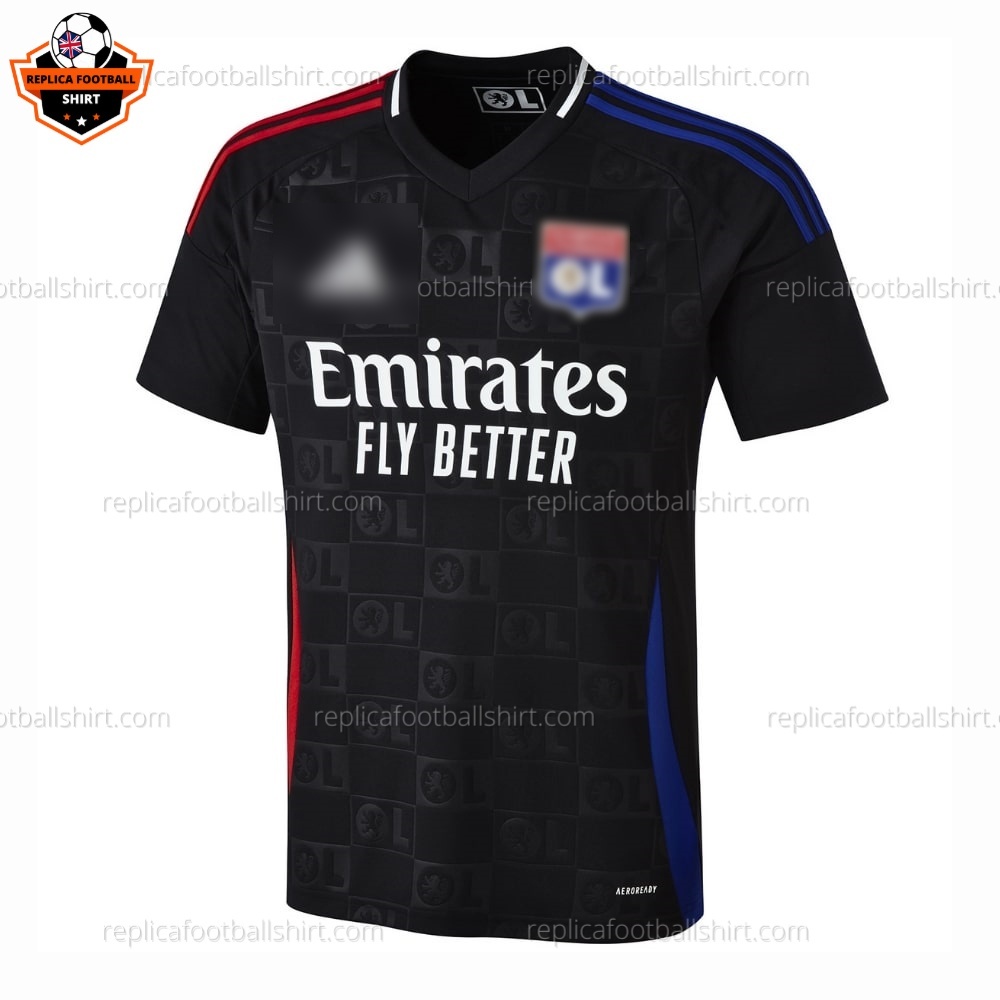 Olympique Lyonnais Away Men Replica Football Shirt 2024/25 - Details (1)