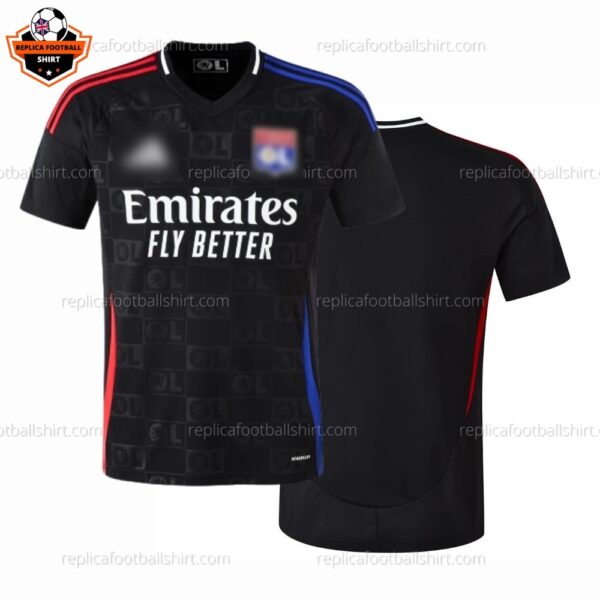 Olympique Lyonnais Away Men Replica Football Shirt 2024/25 - Over View